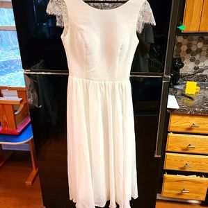 Boho style wedding dress